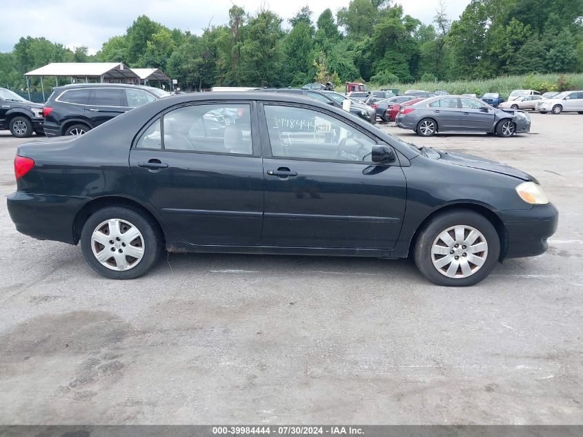 2003 Toyota Corolla Le VIN: JTDBR32E730037687 Lot: 39984444