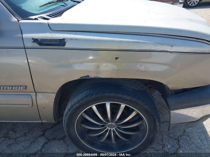 2000 Chevrolet New Tahoe Ls VIN: 1GNEK13T5YJ141865 Lot: 39984456