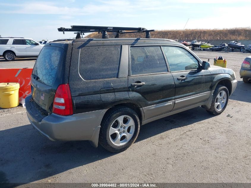 2003 Subaru Forester VIN: JF1SG656336722374 Lot: 39984482