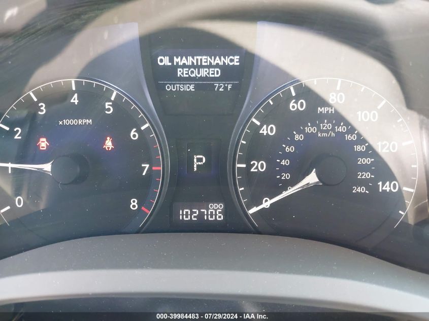 2011 Lexus Rx 350 VIN: JTJZK1BA9B2411317 Lot: 39984483