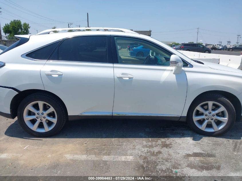 2011 Lexus Rx 350 VIN: JTJZK1BA9B2411317 Lot: 39984483