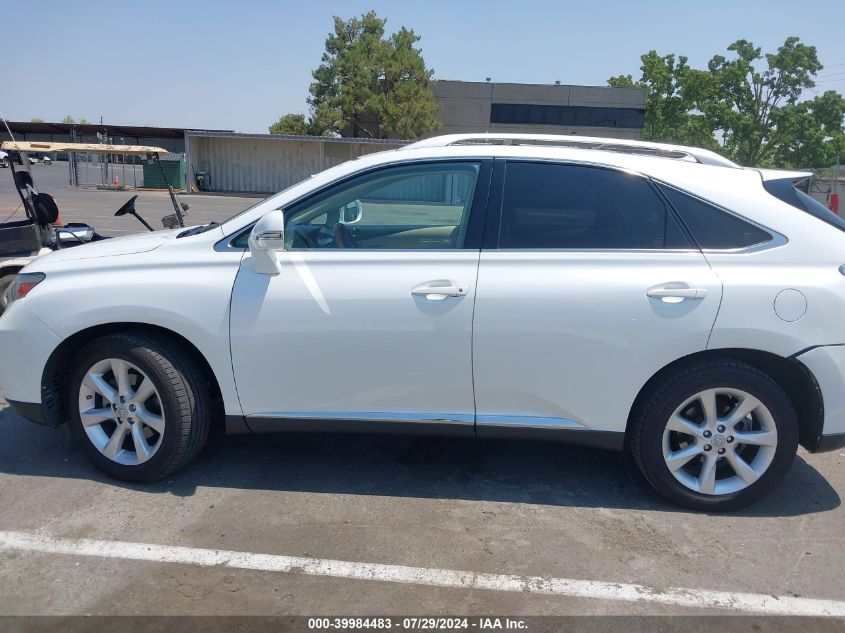 2011 Lexus Rx 350 VIN: JTJZK1BA9B2411317 Lot: 39984483
