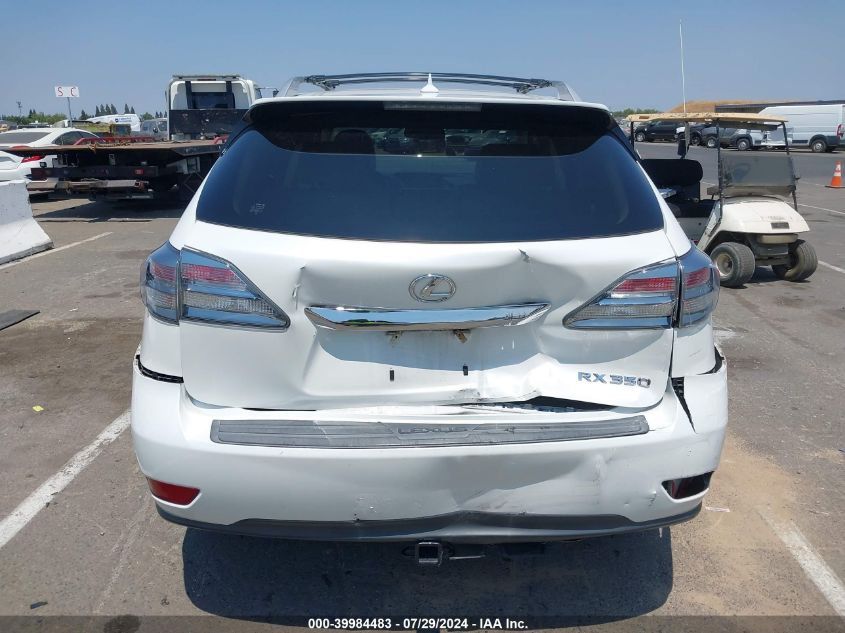 2011 Lexus Rx 350 VIN: JTJZK1BA9B2411317 Lot: 39984483