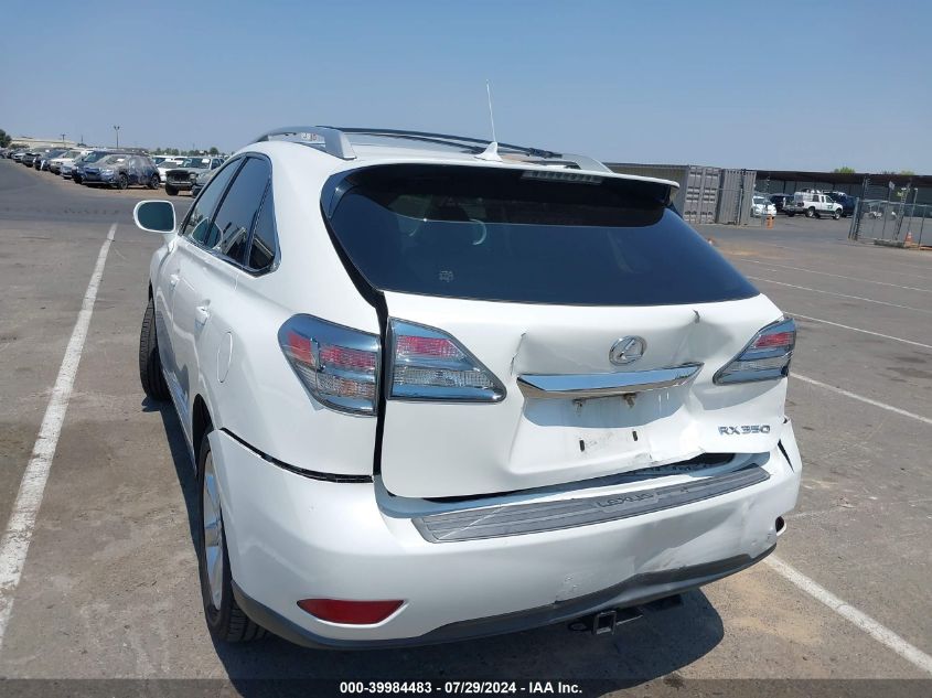 2011 Lexus Rx 350 VIN: JTJZK1BA9B2411317 Lot: 39984483