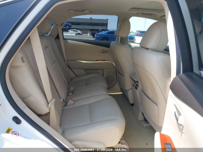2011 Lexus Rx 350 VIN: JTJZK1BA9B2411317 Lot: 39984483
