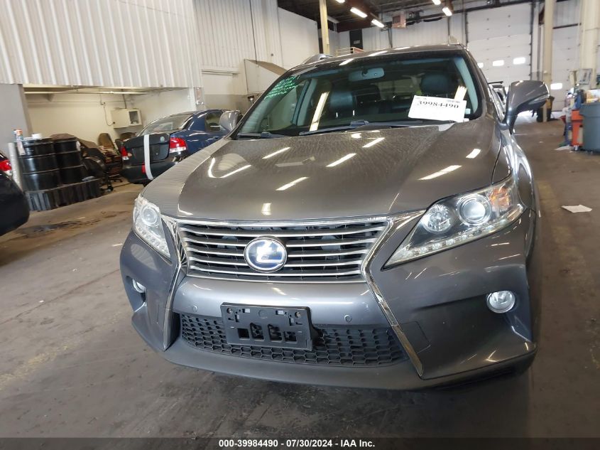 2013 Lexus Rx 450H VIN: JTJBC1BA4D2056347 Lot: 39984490