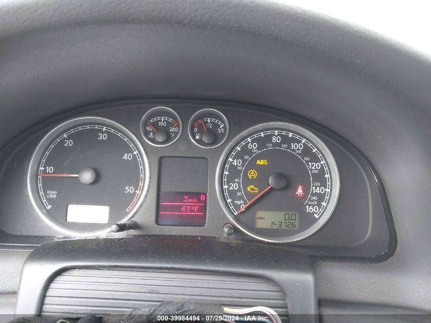 2004 Volkswagen Passat Gls Tdi VIN: WVWPE63B14E317195 Lot: 39984494