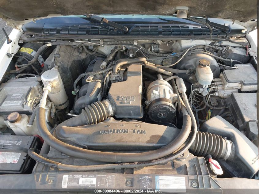 1998 GMC Sonoma VIN: 1GTCS194XWK500344 Lot: 39984496