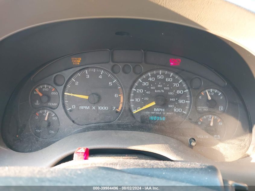 1998 GMC Sonoma VIN: 1GTCS194XWK500344 Lot: 39984496