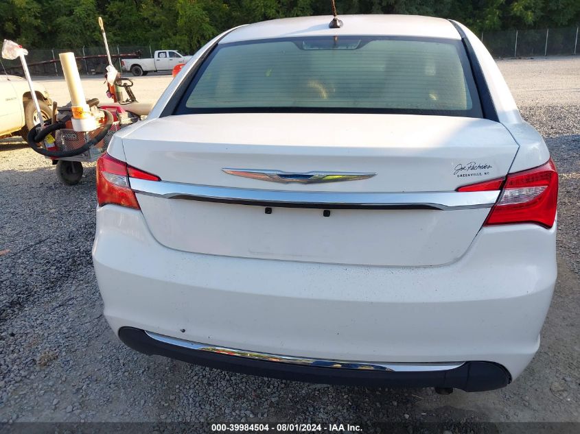 2013 Chrysler 200 Lx VIN: 1C3CCBAB7DN733840 Lot: 39984504