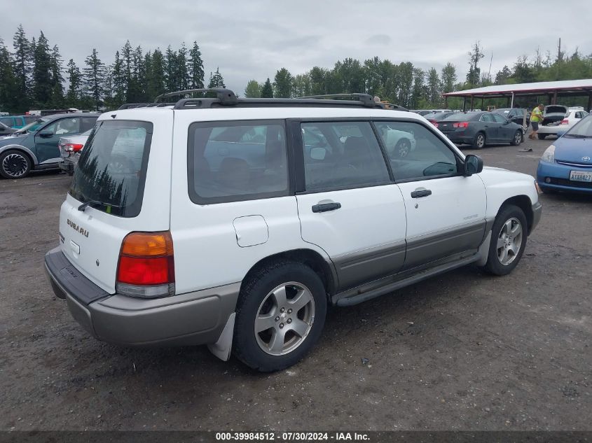 1999 Subaru Forester S/S Limited VIN: JF1SF6555XH719633 Lot: 39984512