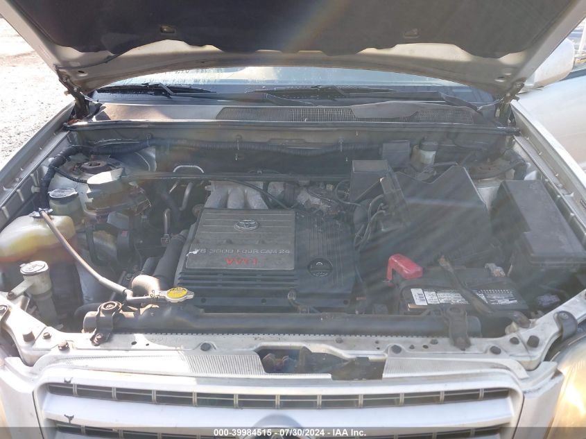 2003 Toyota Highlander Limited V6 VIN: JTEGF21A030111406 Lot: 39984515