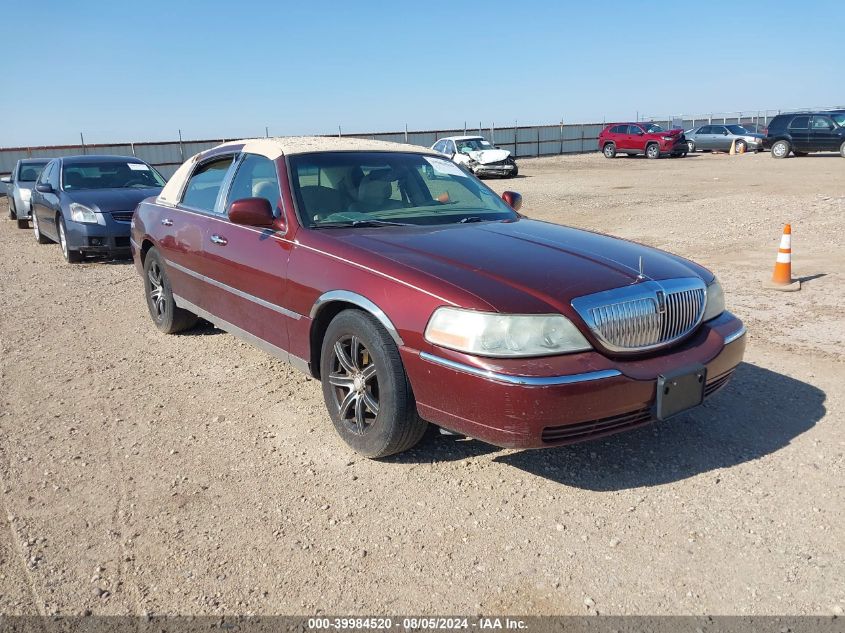 2003 Lincoln Town Car Executive VIN: 1LNHM81W63Y651305 Lot: 39984520