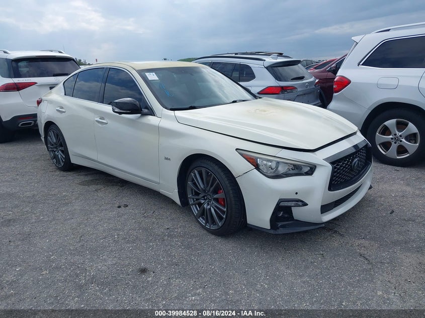 VIN JN1EV7APXJM352740 2018 INFINITI Q50 3.0T LUXE