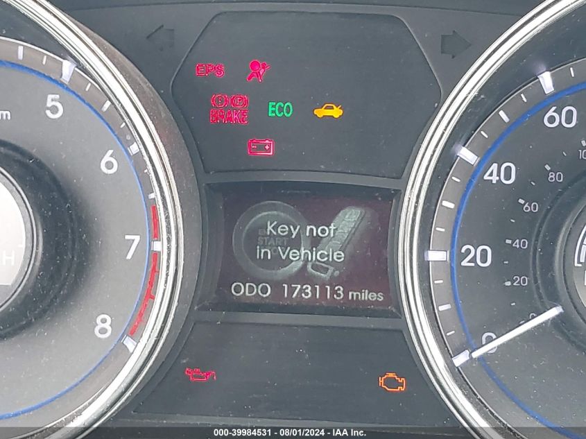 2013 Hyundai Sonata Se 2.0T VIN: 5NPEC4AB1DH771760 Lot: 39984531