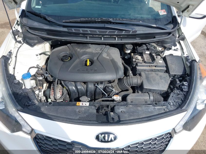 2016 KIA FORTE EX - KNAFZ4A81G5551303