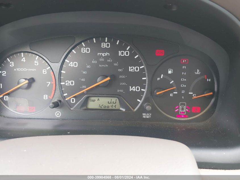 2000 Honda Accord 2.3 Se VIN: 1HGCG5675YA059109 Lot: 39984568