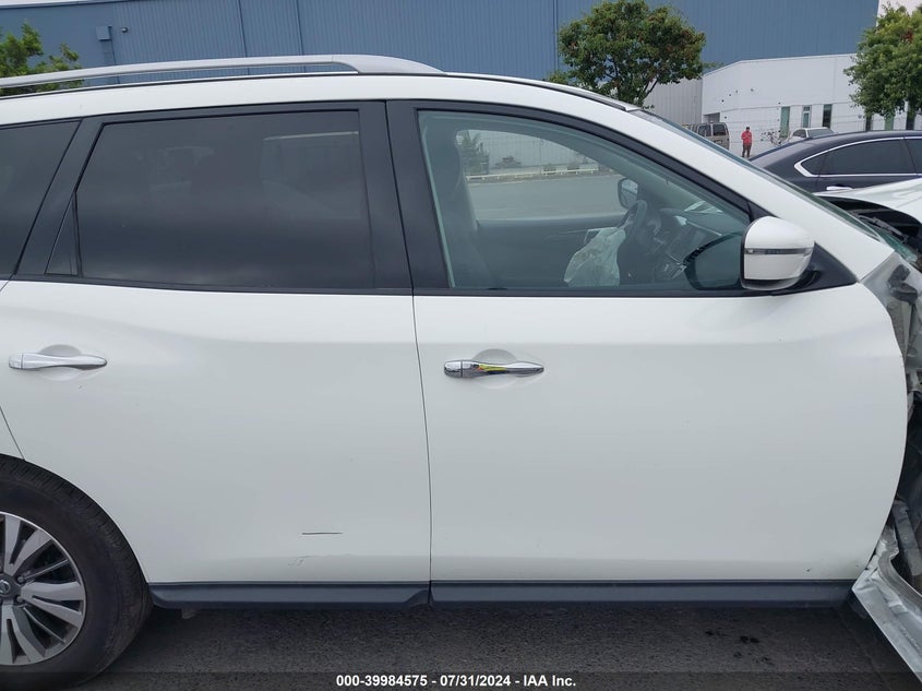 VIN 5N1DR2MM7JC643540 2018 NISSAN PATHFINDER S