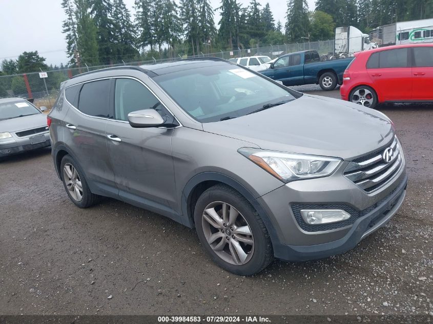 2014 Hyundai Santa Fe Sport 2.0L Turbo VIN: 5XYZWDLAXEG132525 Lot: 39984583