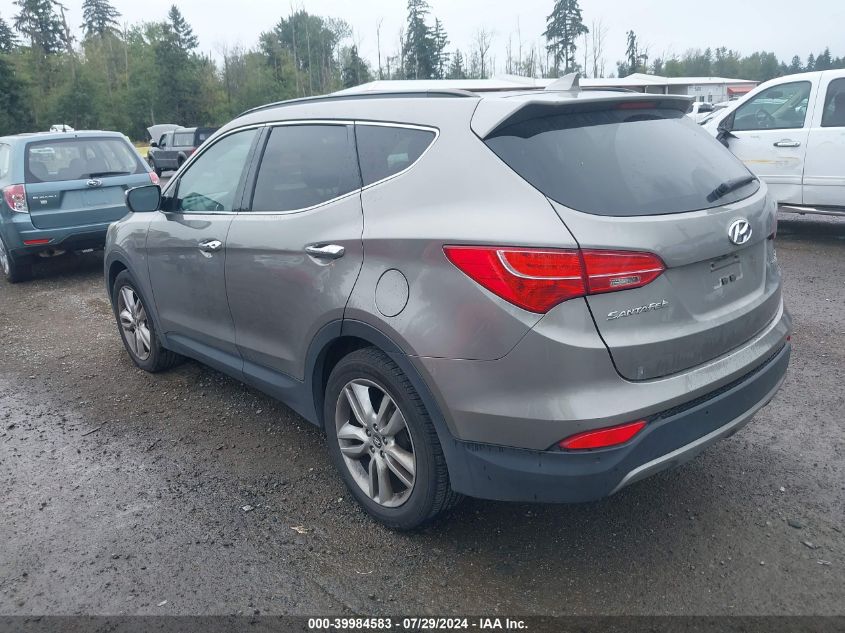 2014 Hyundai Santa Fe Sport 2.0L Turbo VIN: 5XYZWDLAXEG132525 Lot: 39984583