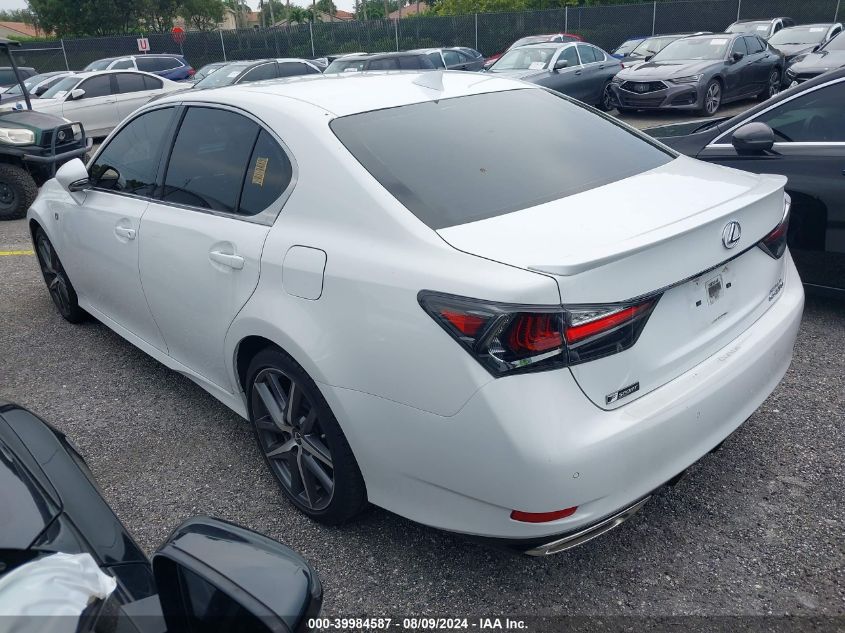 VIN JTHBZ1BLXJA013831 2018 Lexus GS, 350 F Sport no.3