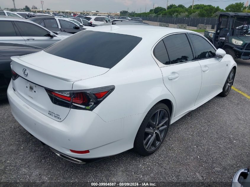 VIN JTHBZ1BLXJA013831 2018 Lexus GS, 350 F Sport no.4