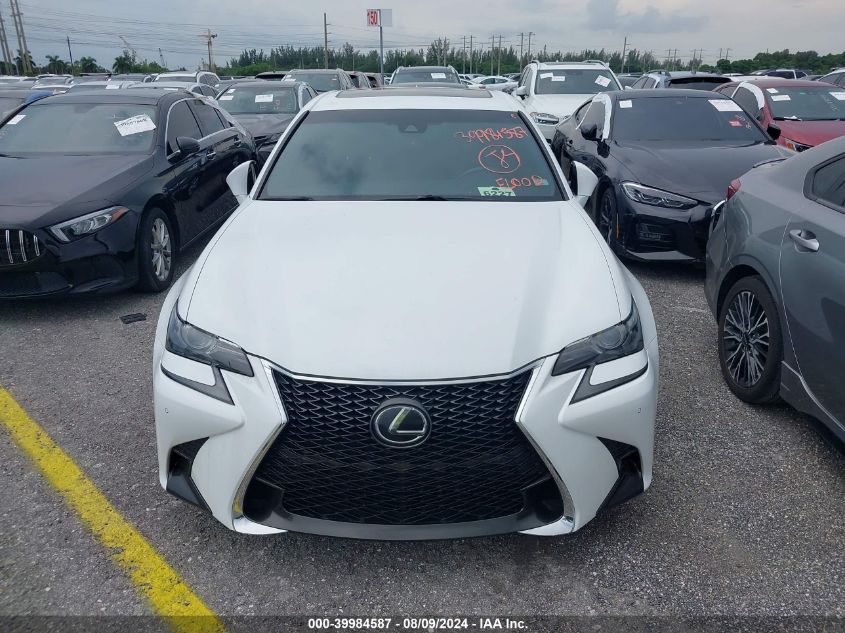 VIN JTHBZ1BLXJA013831 2018 Lexus GS, 350 F Sport no.6