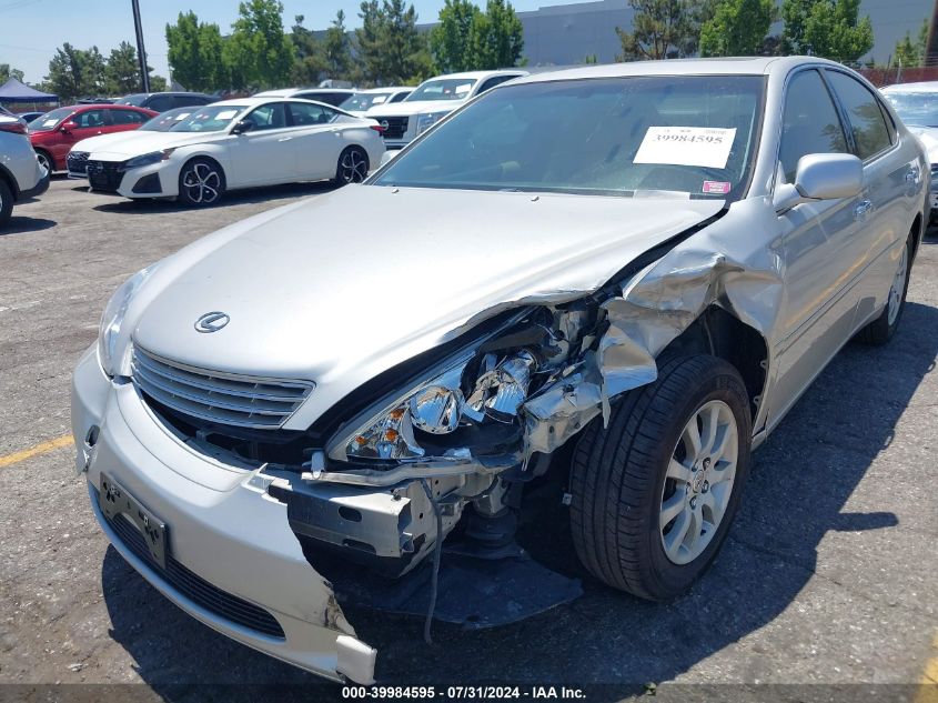 2004 Lexus Es 330 330 VIN: JTHBA30G240010165 Lot: 39984595