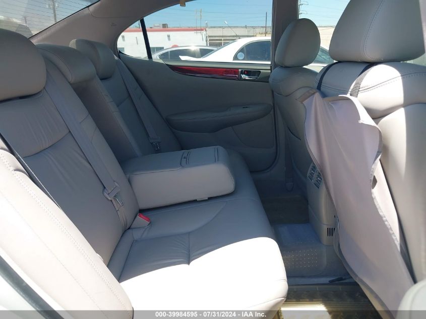 2004 Lexus Es 330 330 VIN: JTHBA30G240010165 Lot: 39984595