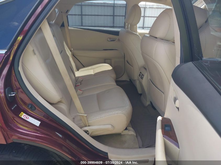 2014 Lexus Rx 350 VIN: JTJBK1BA4E2038581 Lot: 39984609