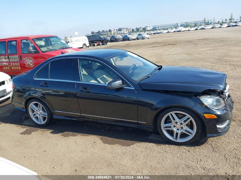 2013 Mercedes-Benz C 300 Luxury 4Matic/Sport 4Matic VIN: WDDGF8AB1DA810416 Lot: 39984621