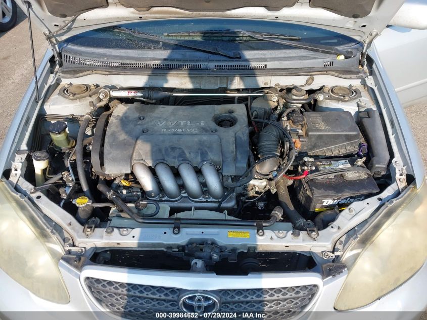 2005 Toyota Corolla Xrs VIN: 2T1BY30E55C320006 Lot: 39984652