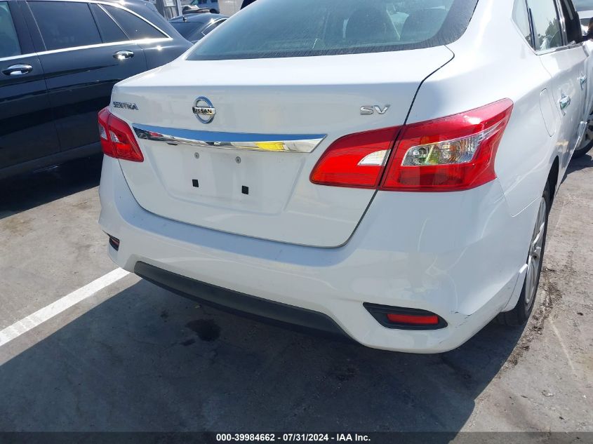 2017 Nissan Sentra Sv VIN: 3N1AB7AP6HY371980 Lot: 39984662