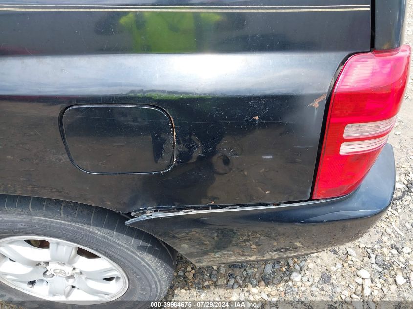 2001 Toyota Highlander V6 VIN: JTEGF21A710004009 Lot: 39984675