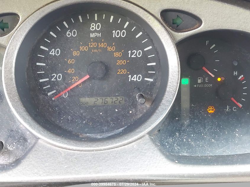 2001 Toyota Highlander V6 VIN: JTEGF21A710004009 Lot: 39984675