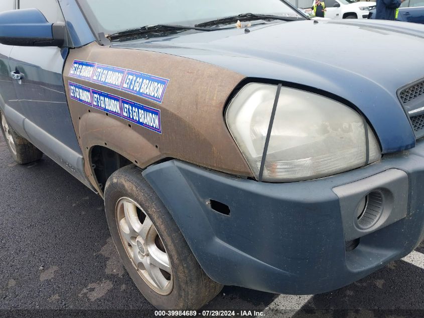 2005 Hyundai Tucson Gls/Lx VIN: KM8JN72D35U059182 Lot: 39984689