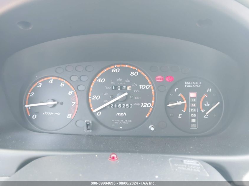 1997 Honda Cr-V VIN: JHLRD1854VC062785 Lot: 39984695