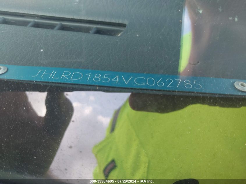 1997 Honda Cr-V VIN: JHLRD1854VC062785 Lot: 39984695