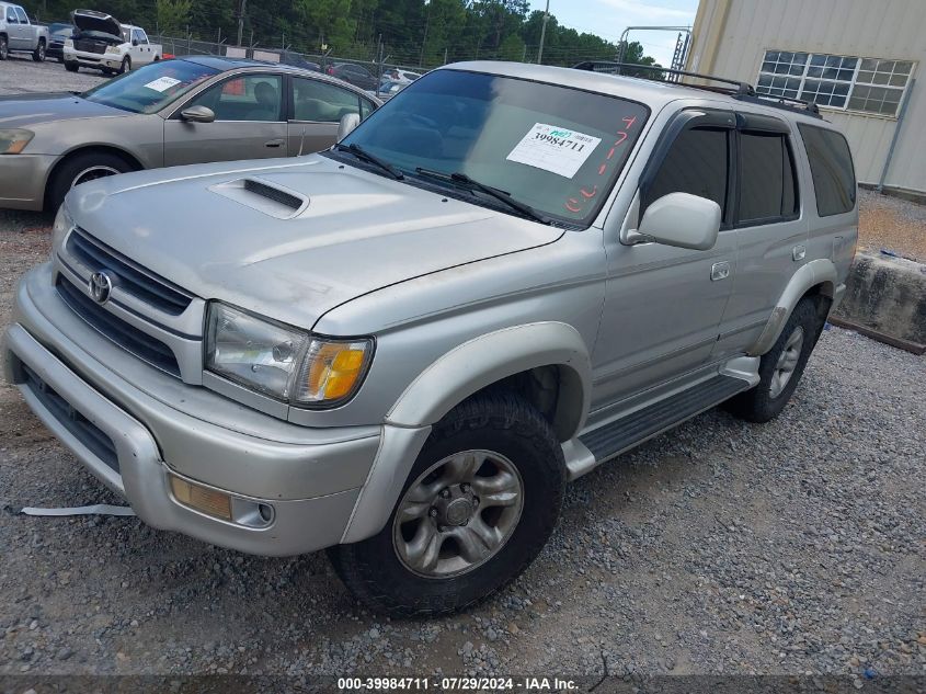 2001 Toyota 4Runner Sr5 V6 VIN: JT3GN86R010196659 Lot: 39984711