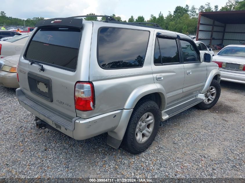 2001 Toyota 4Runner Sr5 V6 VIN: JT3GN86R010196659 Lot: 39984711