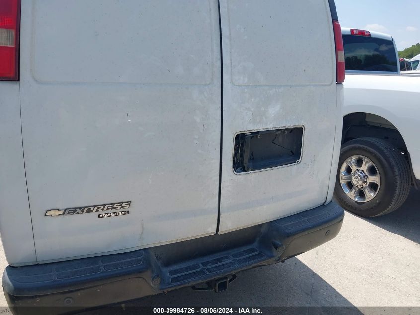 2014 Chevrolet Express 3500 Work Van VIN: 1GCZGUCG8E1206266 Lot: 39984726