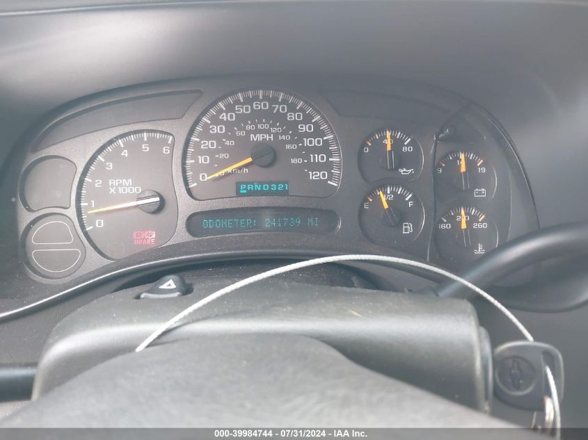 2004 Chevrolet Tahoe Ls VIN: 1GNEK13Z44R280854 Lot: 39984744