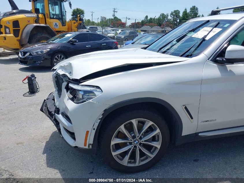 2018 BMW X3 XDRIVE30I - 5UXTR9C5XJLD60439