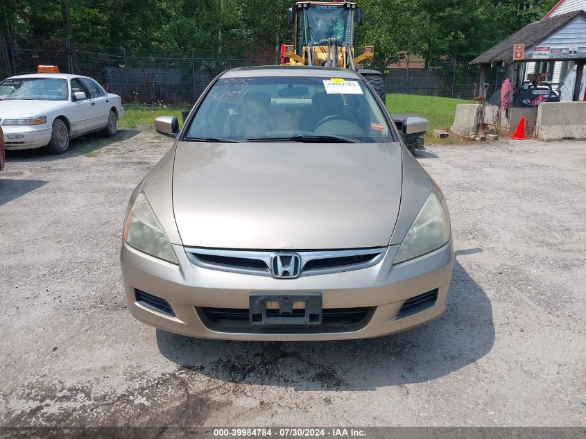 2006 Honda Accord 2.4 Ex VIN: 1HGCM56886A002160 Lot: 39984784