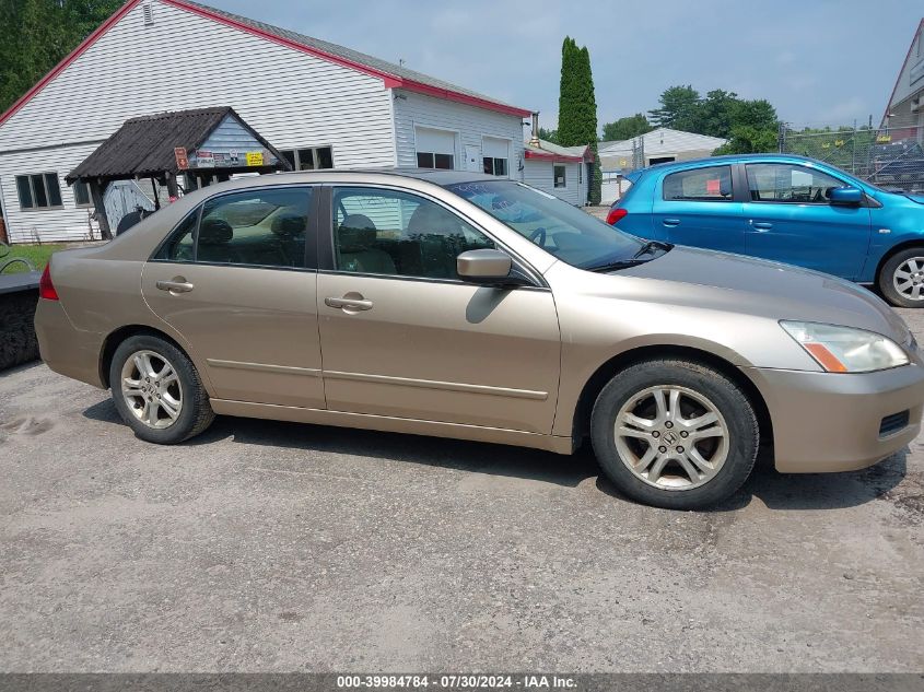 2006 Honda Accord 2.4 Ex VIN: 1HGCM56886A002160 Lot: 39984784