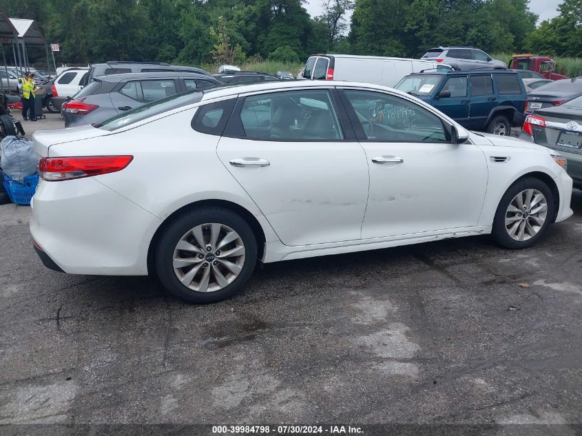 2017 KIA OPTIMA EX - 5XXGU4L39HG143605