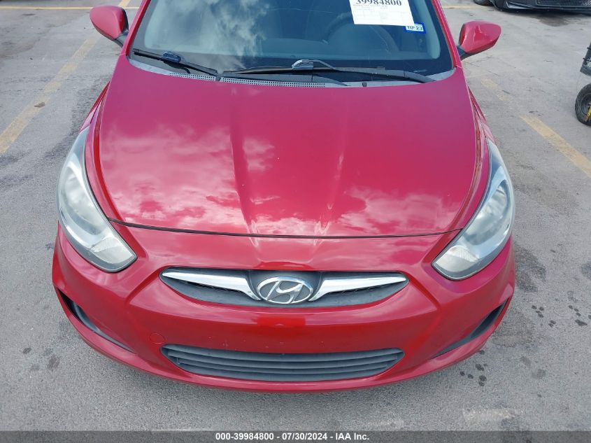 2013 Hyundai Accent Gls VIN: KMHCT4AE9DU548059 Lot: 39984800