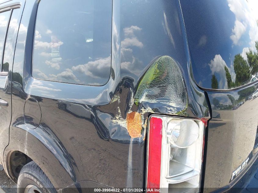 2012 Honda Pilot Lx VIN: 5FNYF4H24CB083517 Lot: 39984822