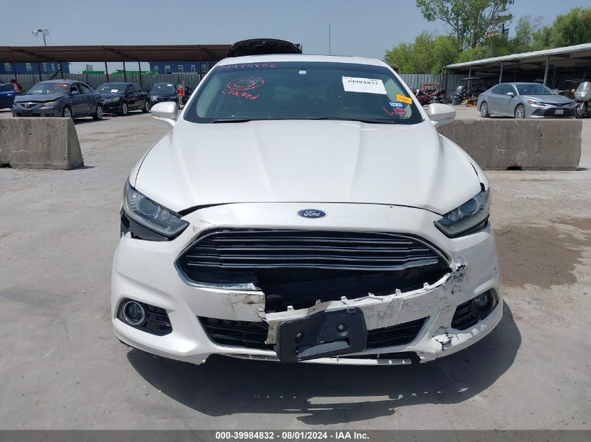 2013 Ford Fusion Titanium VIN: 3FA6P0K90DR386898 Lot: 39984832