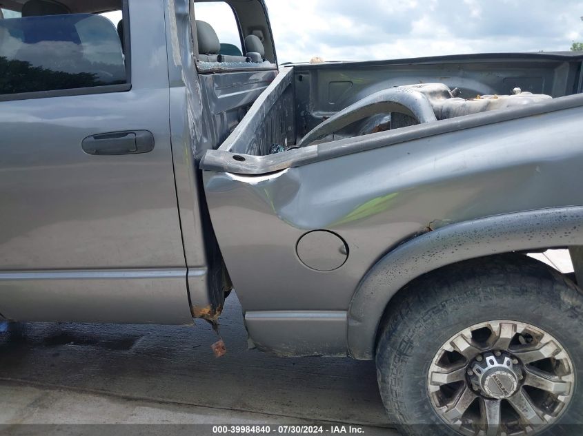 2006 Dodge Ram 2500 Slt/Trx4 Off Road/Sport/Power Wagon VIN: 1D7KS28C86J117332 Lot: 39984840